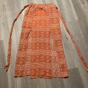 Hummingbird Boho Skirt Small